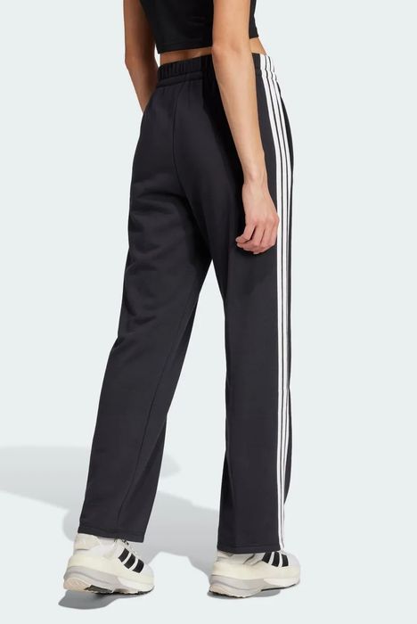 Жіночі штани Adidas Essentials 3-Stripes Open Hem French Terry