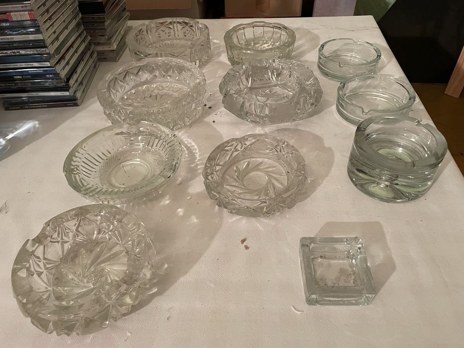 Popielniczka kryształowa