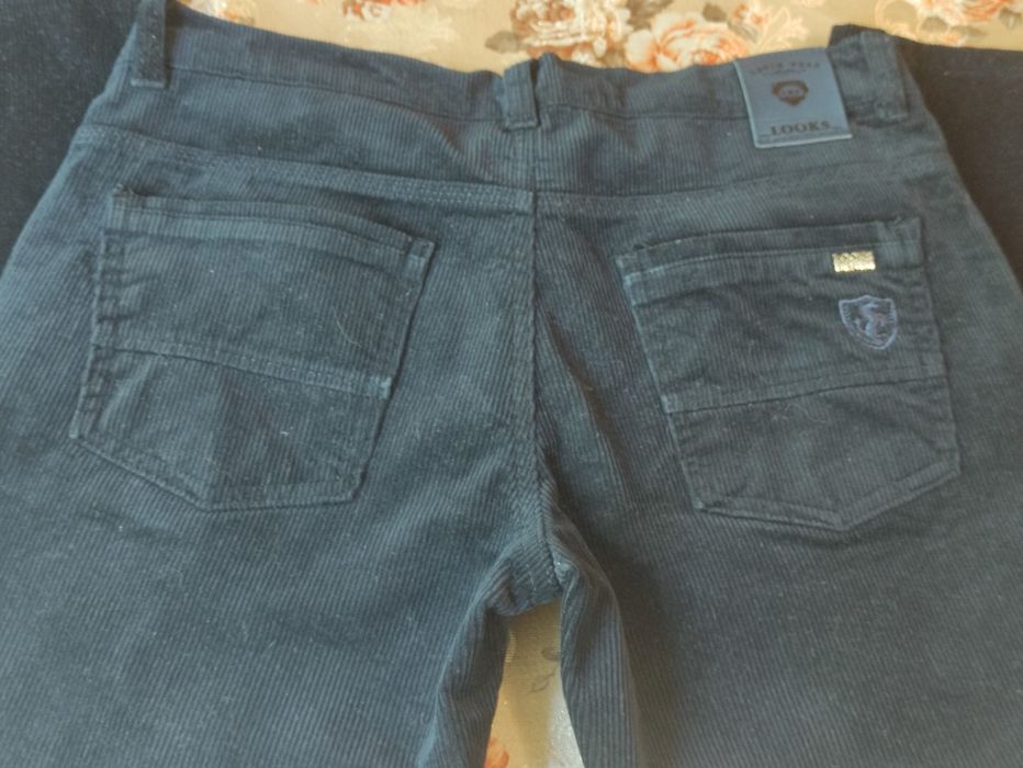 Утеплённые джинсы,вельвет, на флисе,на подростка