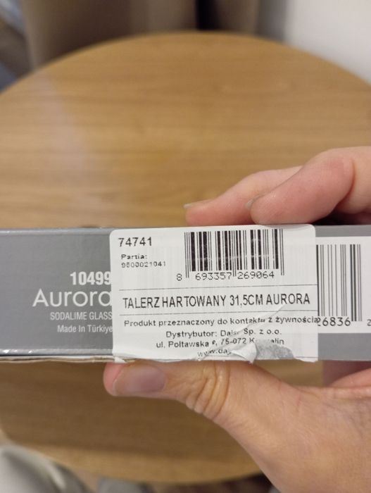 Talerz hartowany Aurora 31,5 cm