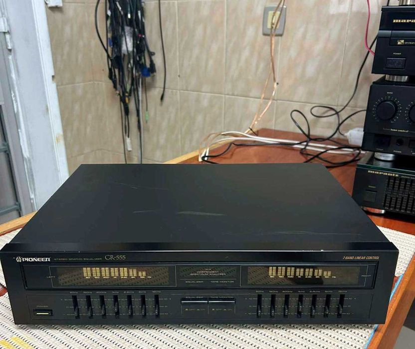 Pioneer Equalizador GR-555 band_7 impecável