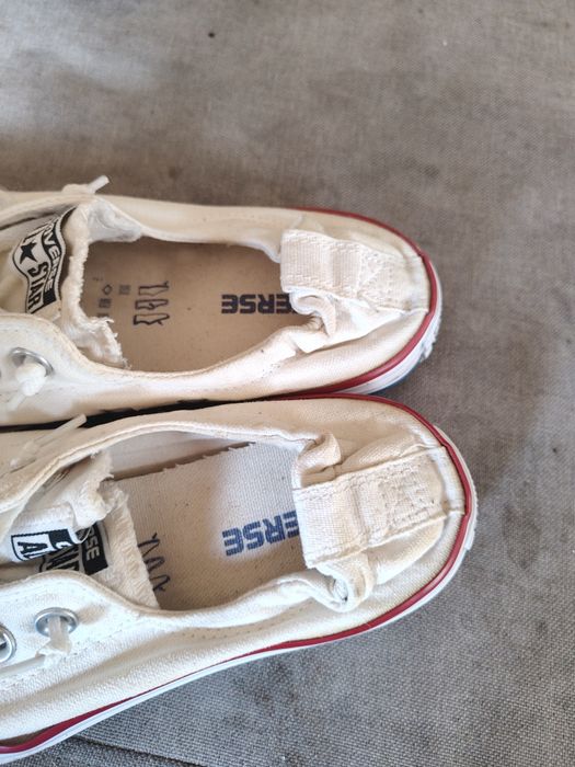 Tenisówki Converse na gumce rozmiar 37,5
