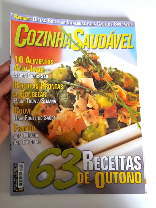 Revista Culinária da coleção Cozinha Saudável Número 19 2005