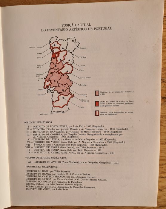 Inventário Artístico de Portugal  Distrito de Aveiro-Zona de Nordeste