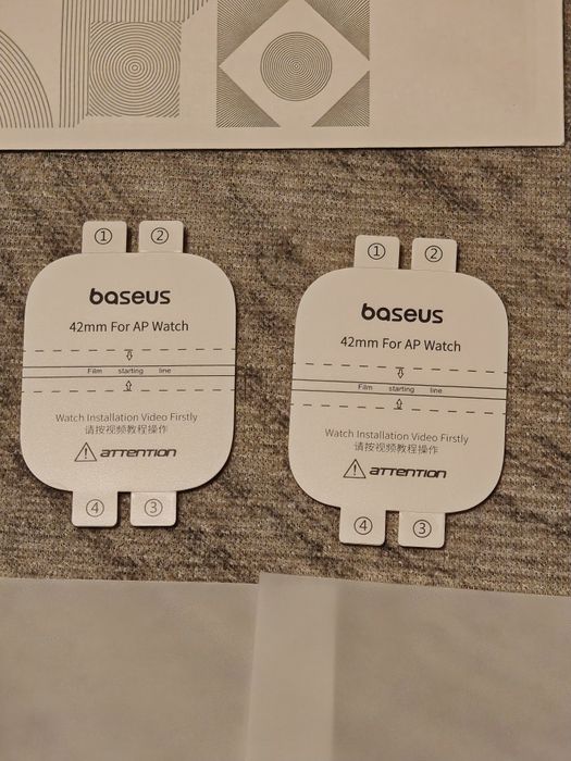 Захисна плівка Baseus для Apple Watch - ідеальна прозорість і захист від подряпин