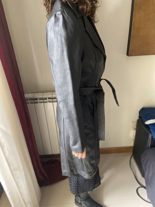 Babardine de pele preta