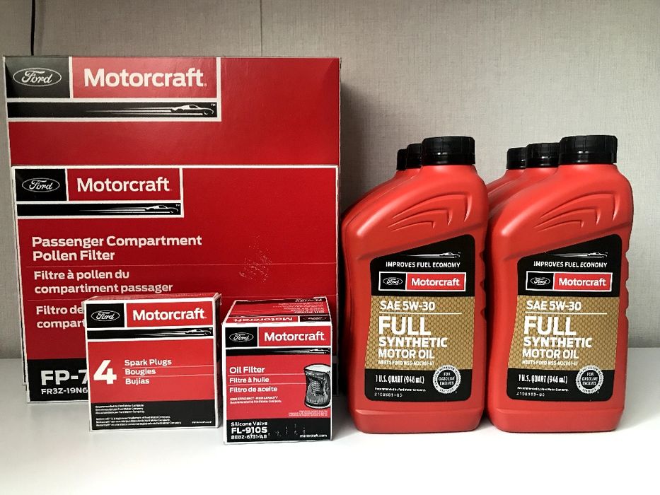 Комплект ТО для Ford Edge, Mustang, Fusion, Escape, Explorer