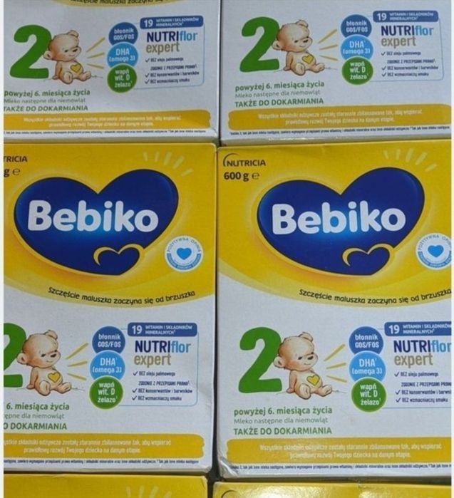 Bebiko 2 mleko 4*600g razem i 1*350 razem 2.75kg