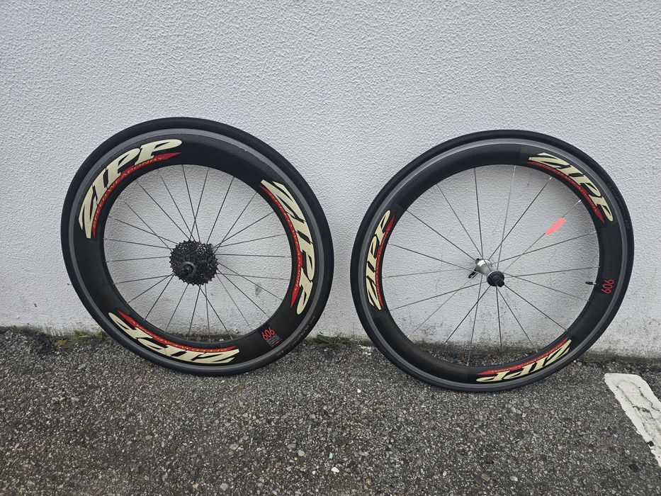 Rodas carbono zipp 606 perfil alto