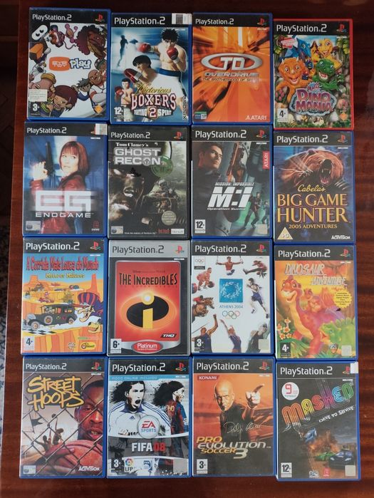 Jogos PlayStation PS2 e PS3