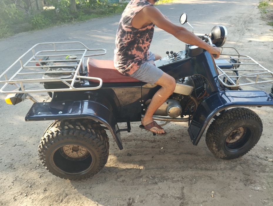 Квадроцикл- мини трактор Зим-350