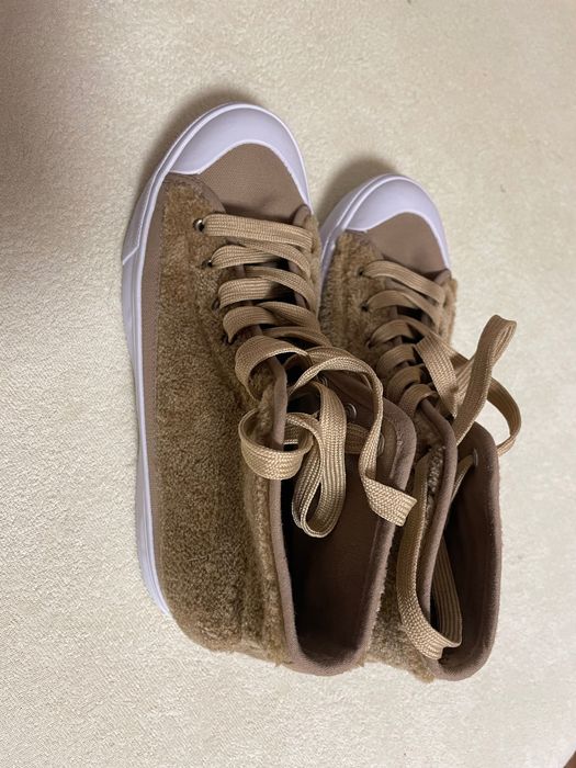 Trampki wysokie z futerkiem r. 39 25,5 cm