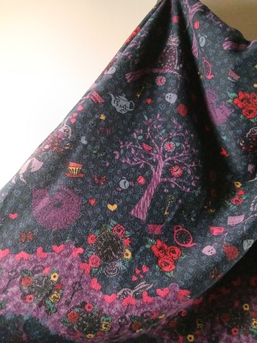 Spódniczka damska Country Rose we wzory na gumce M/L