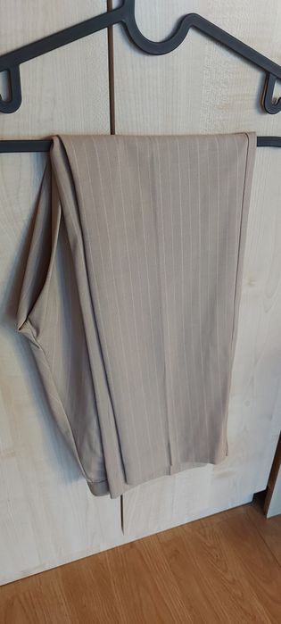Spodnie chinosy eleganckie 7/8 kant do kostek stradivarius S m