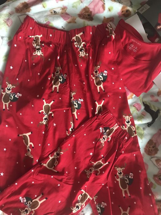 Pizama świateczna 100% bawełna