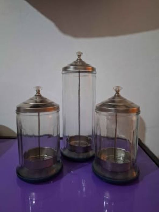 Frascos de desinfecção