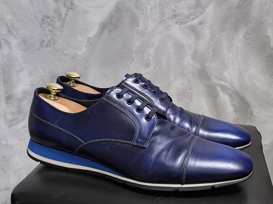 Чоловічі Шкіряні дербі Prada розмір 45.529.5 см