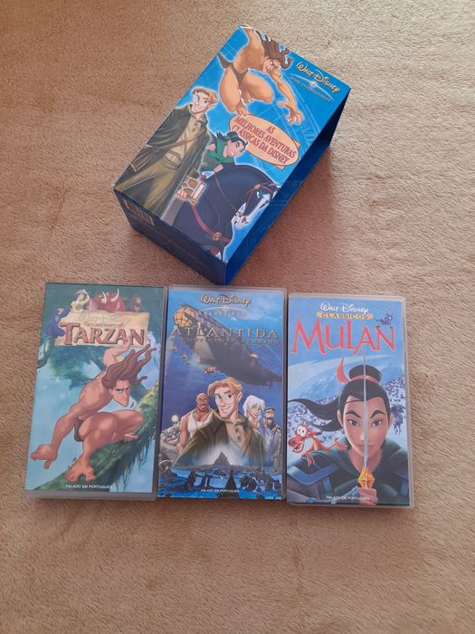 Filmes vhs disney decada 70