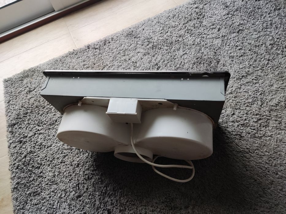 Vendo exaustor a funcionar