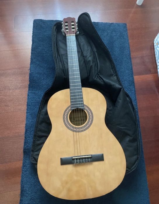 Viola grande e vem com o saco