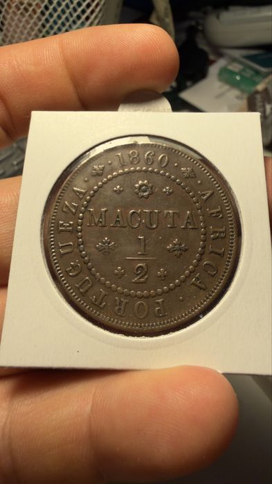 Meia macuta 1860 angola