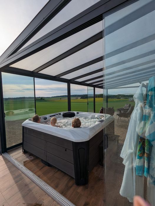 Dom na wynajem - jacuzzi, sauna. Siódme Niebo Ba