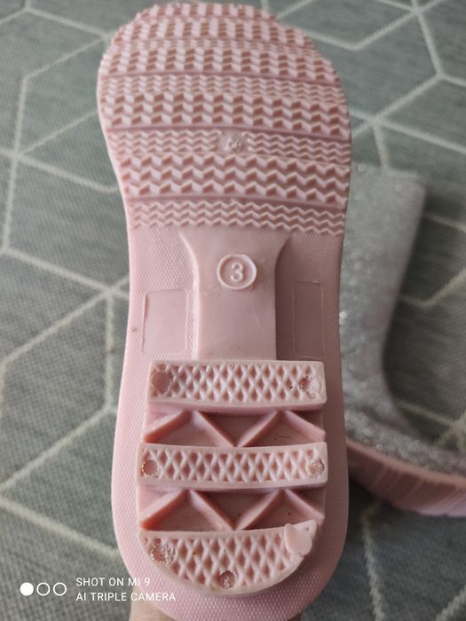 Гумові дитячі сапожки UK3/EU36. По стельке 23 см.