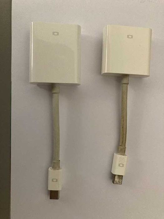 Adaptadores oficiais Apple de MAC p/VGA e DVI