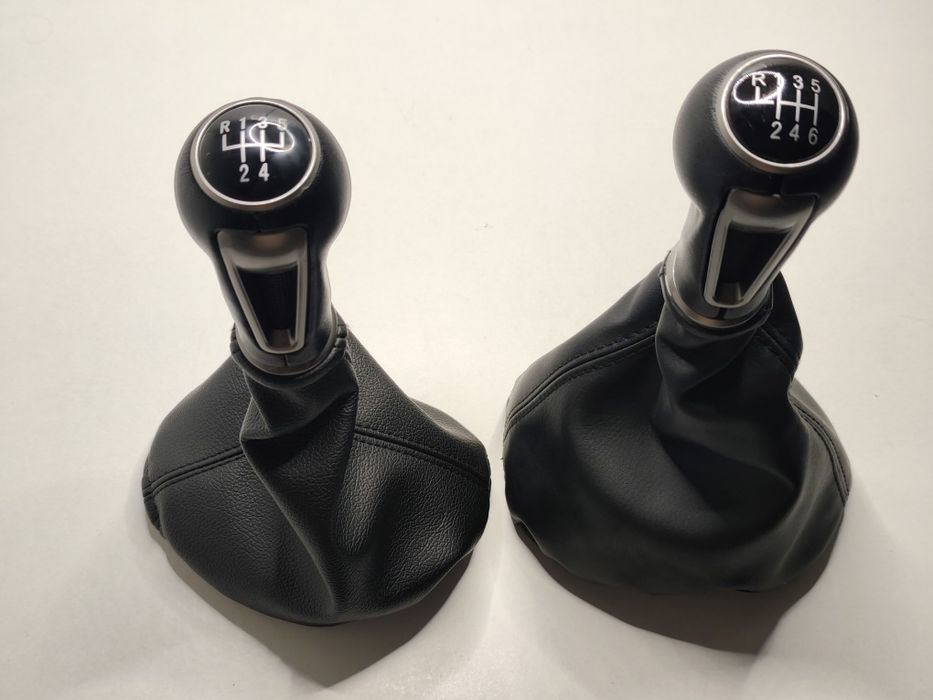 Manete Fole Mudanças Seat Ibiza 6J IV Alavanca Moca Caixa Velocidades Punho 5v 6v Coifa Pega Forro Couro Aro Base Aro Completo Novo