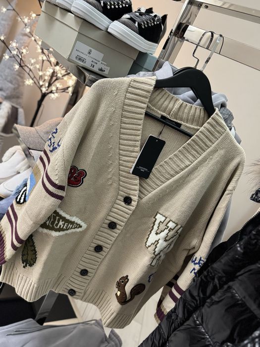 Кардиган Max Mara Weekend, Макс Мара, з білочкою