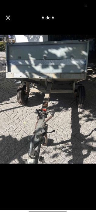 Reboque auto basculante
