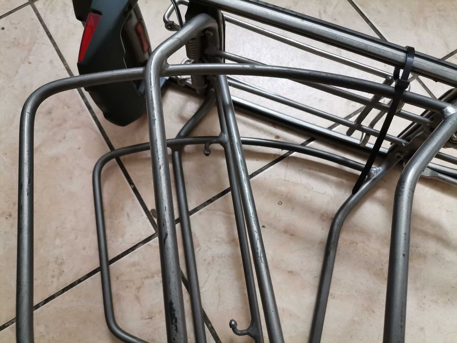bagażnik do roweru wyprawowy Alu Holandia do 40 kg mocny!