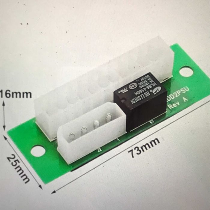 Синхронизатор на 2 блока питания Райзер М2 ТО PCIЕ 4х (key-m)
