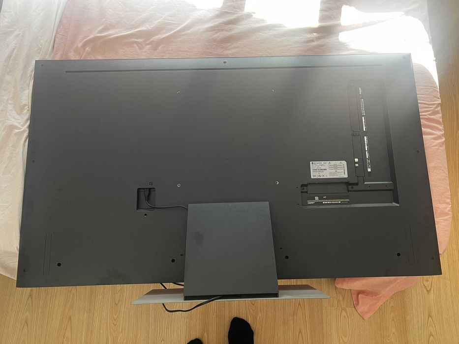 LG QNED 55" 4K – 55QNED86A6A – Ecrã danificado