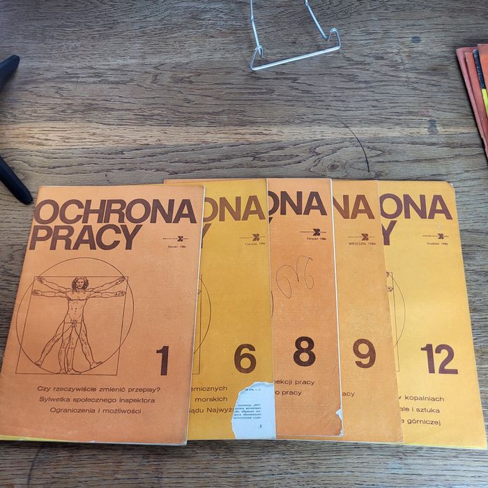 Stare gazety Ochrona PRACY 86',87',88',89' ⁷⁸