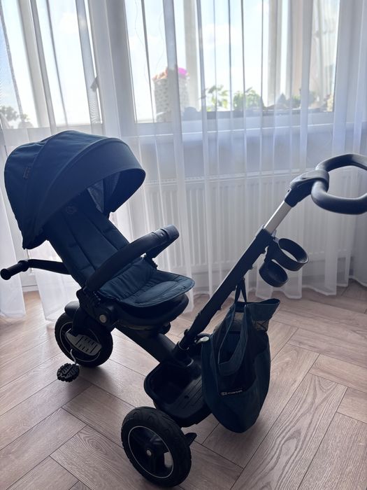 Триколісний велосипед Kinderkraft Easytwist Midnight Green