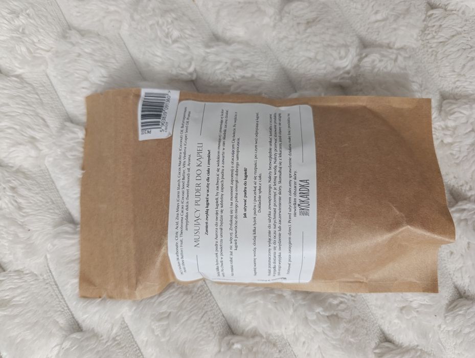 Musujący puder do kąpieli