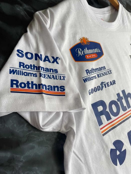 t-shirt ayrton senna rothmans