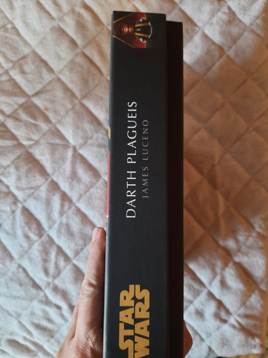 Star wars Darth Plagueis twarda barwiona kartonik