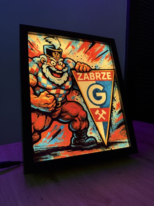 ObrazoLampka Gornik Zabrze prezent dla kibica