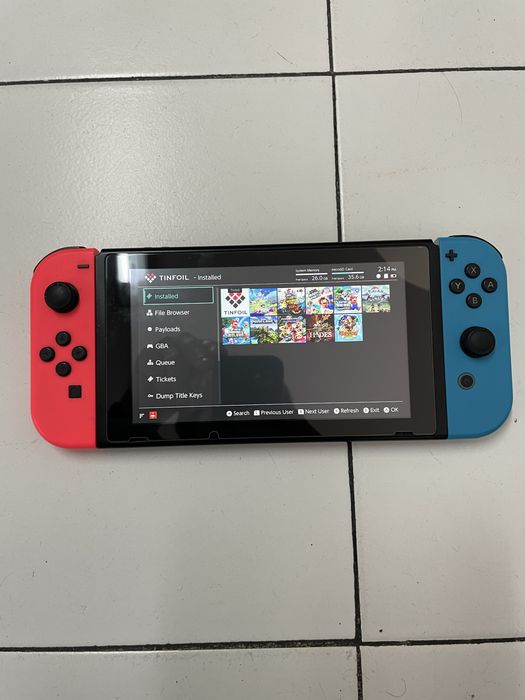 Consola Nintendo Switch Desbloqueada Modchip