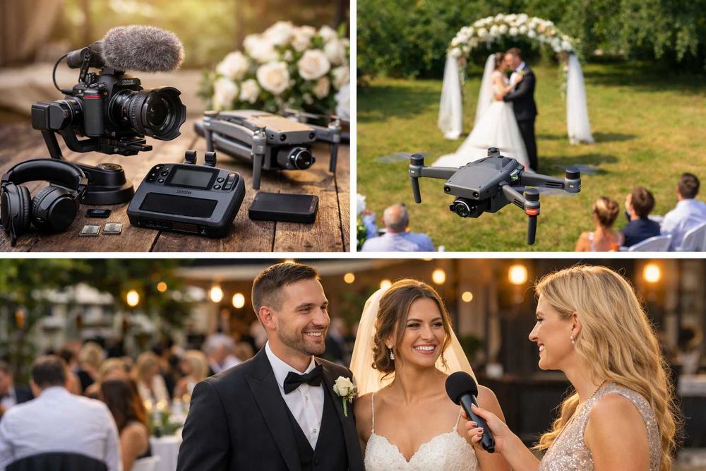 Serviço de Vídeo para Casamentos – Captação em 4K