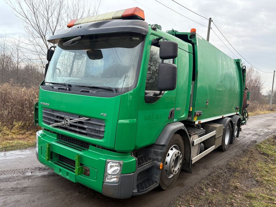 Volvo FE 300  VOLVO FE 300 6x2 Śmieciarka jednokomorowa 2013 NIE man DAF Iveco scani