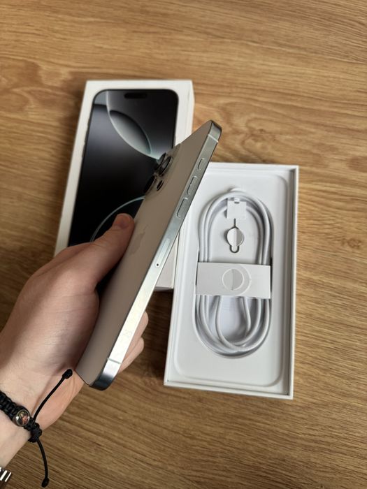 Iphone 16 Pro Max de 256gb com fatura e garatia