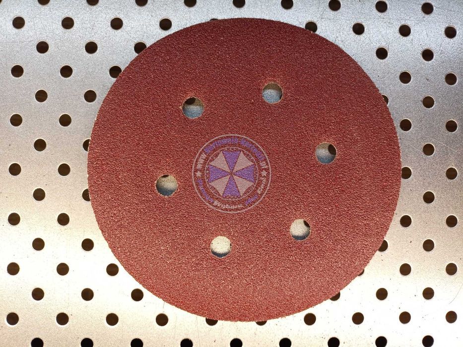 50szt. A60 Krążek na Rzep 150mm z otworami Papier Ścierny 150mm 60