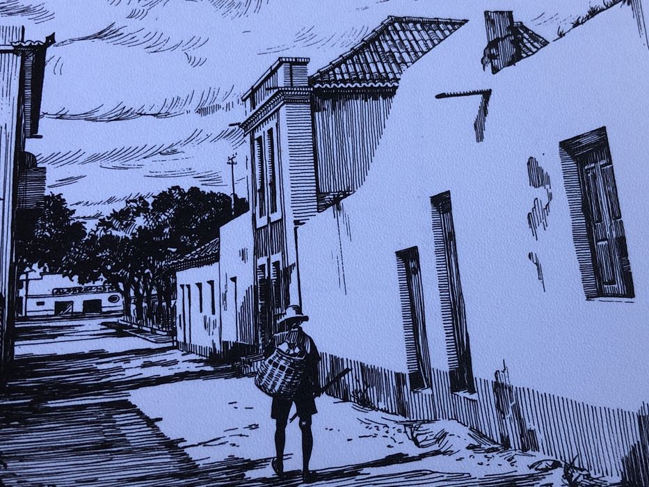 12 Postais de angola antiga, desenhos de carlos ferreira