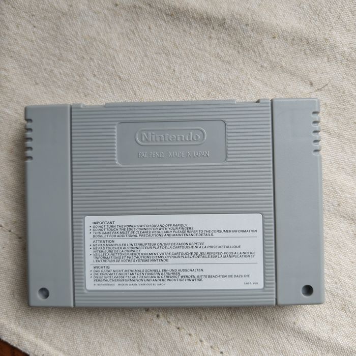 Gra Mortal Kombat 2 na konsolę Super Nintendo (SNES)