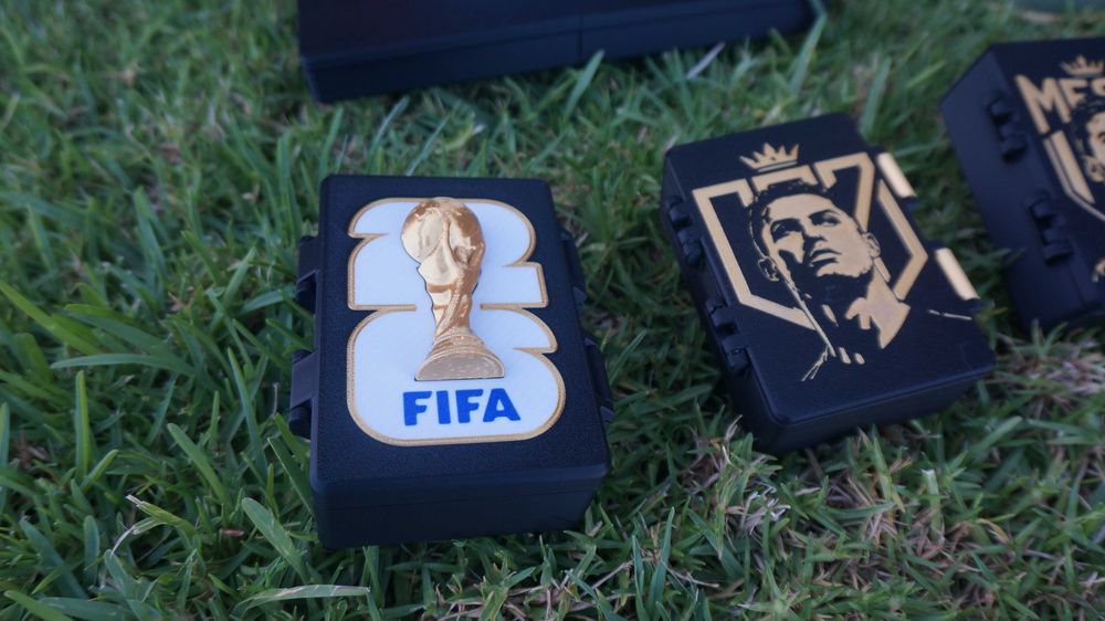 Mundial 2026 - Troféu - Caixas cromos e cadernetas