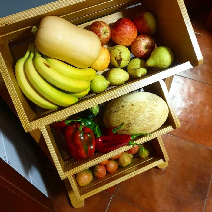 FRUTEIRAS RÚSTICAS EM MADEIRA