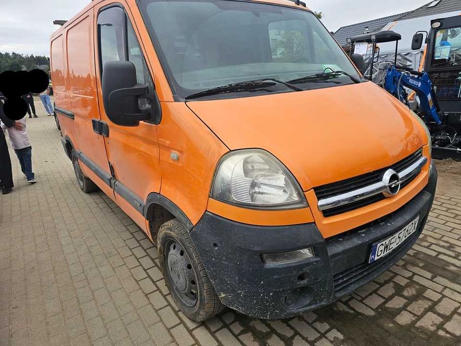 Opel Movano 2006r/PT lipiec 2027r/1.9diesel/82KM/6osobowy